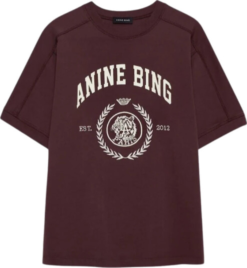 Anine Bing Dame Topper Rød M,