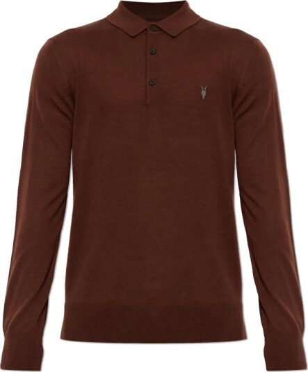 AllSaints Herre Strikkevarer Brun L,
