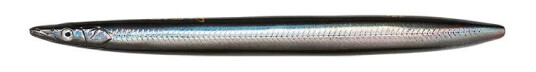 Savage Gear 3D Line Thru Sandeel sluk 11cm, 15gr - Black/sil Savage Gear 3D Line Thru Sandeel sluk 11cm, 15gr - Black/sil