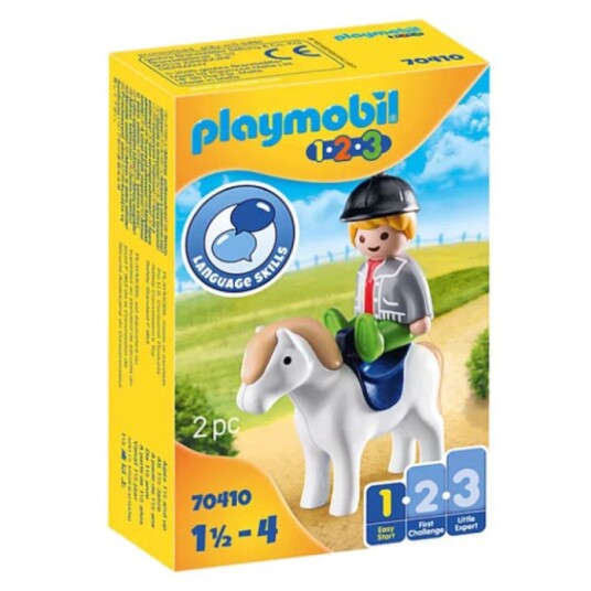 Playmobil 123 Gutt og Ponny 70410