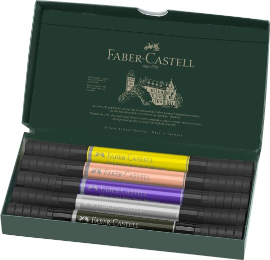 Faber-Castell India ink PAP Dual Marker fashion 5 pcs 162006 Faber-Castell India ink PAP Dual Marker fashion 5 pcs 162006