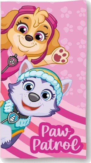 Paw Patrol Rosa Baderhåndkle 70 X 140 Cm Paw Patrol Rosa Baderhåndkle 70 X 140 Cm