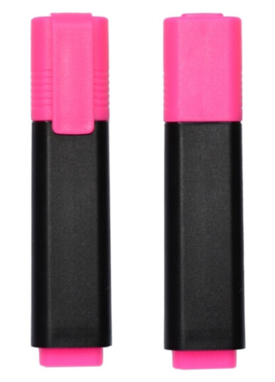 Tekstmarker Q-Line Rosa 10 Stk.