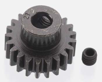 Robinson Racing 8621 X Hard 21T Black Steel 32P Pinion 5mm
