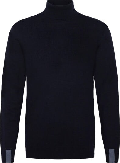 Mos Mosh Gallery Mmgadam Soft Roll Neck Knit NAVY XL
