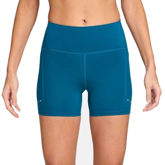 Nike Løpetights Dri FIT Swift 4"   Grønn avgrunn/Sølv Kvinner størrelse Large
