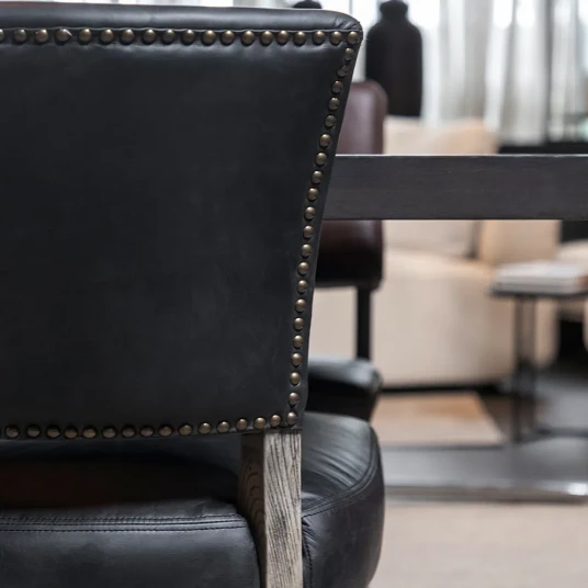 Artwood Spisestol Maggie Black Leather Artwood
