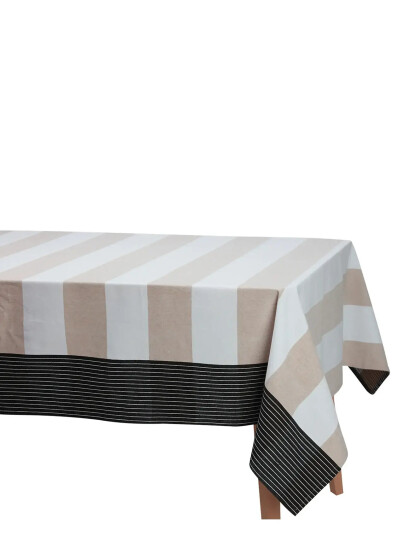 Noble House Cloth Stripe 140 X 310 Cm Grs - Beige - 140X310CM