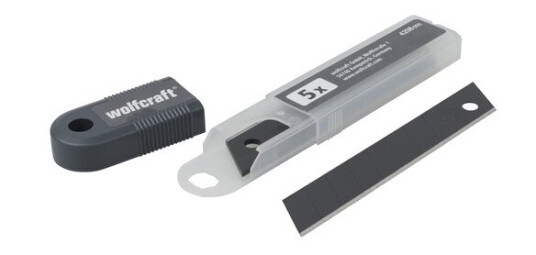 Wolfcraft Gmbh 4208000, 5 Stykker, 18 Mm, 0,5 Mm, Sort Wolfcraft Gmbh 4208000, 5 Stykker, 18 Mm, 0,5 Mm, Sort