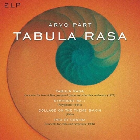 Arvo Pärt, Congress Orchestra  Tabula Rasa/Symphony No. 1  LP/Vinyl