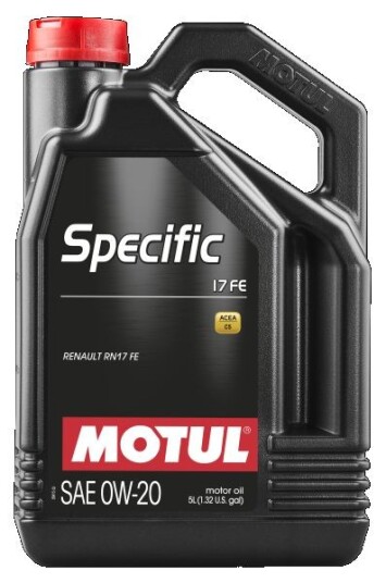 Motorolje MOTUL SPECIFIC 17 FE 0W20 5L