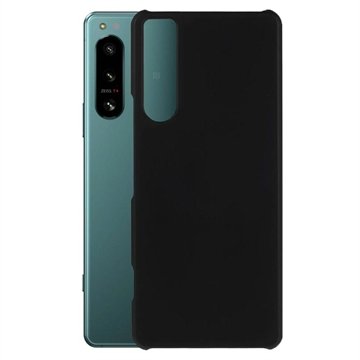 Sony Xperia 5 IV Gummiert Plastdeksel Svart