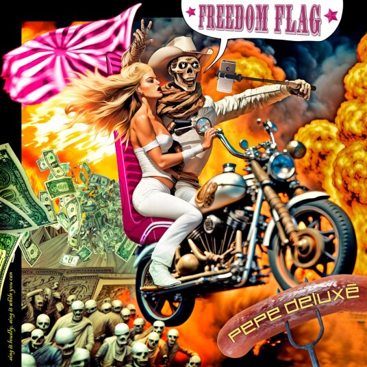 Pepe Deluxé Freedom Flag LP/Vinyl