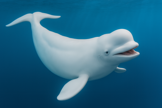 CollectA Beluga Hvalfigur Realistisk Modell 17,5 cm