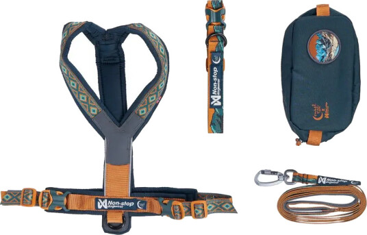 Non Stop Dogwear Rachel Pohl Signature Edition Kit Teal/Oak Non Stop Dogwear Rachel Pohl Signature Edition Kit Teal/Oak