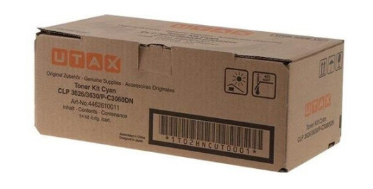 Utax 4462610011 - Laser toner Blå Utax 4462610011 - Laser toner Blå