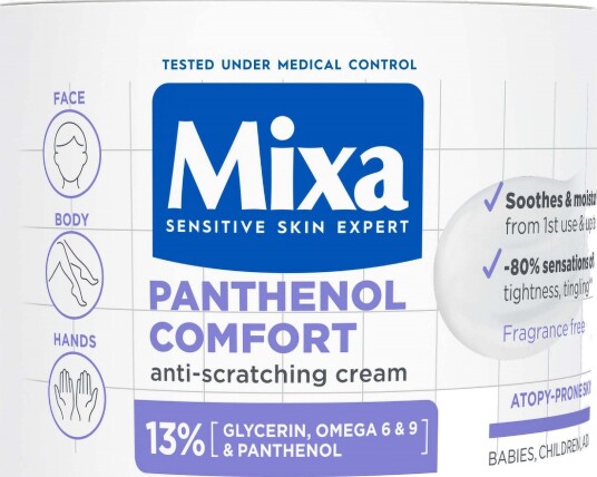 Mixa Panthenol Comfort Anti-Scratching Cream 400ml Mixa Panthenol Comfort Anti-Scratching Cream 400ml