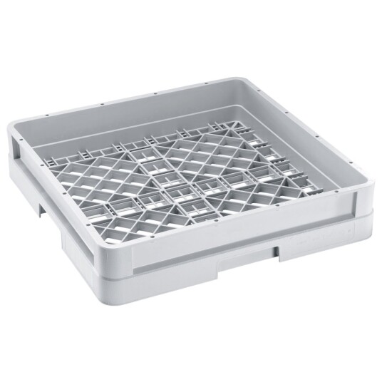 PULSIVA Oppvaskkurv Universal grovmasket 50x50x10 cm (BxDxH) Grå