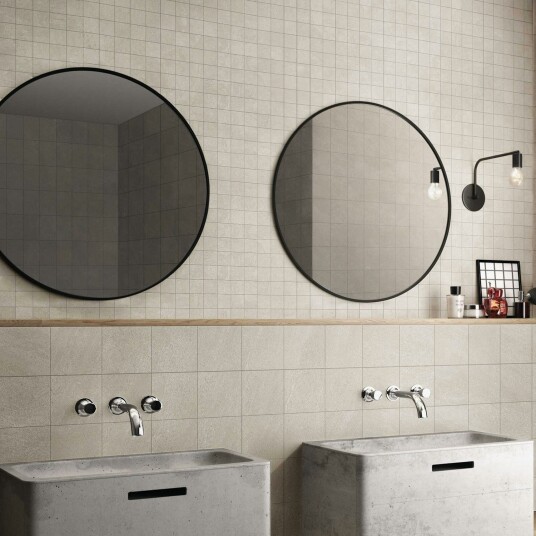 Mosaikk Ceramiche Keope Chorus Hvit 5x5 cm Matt