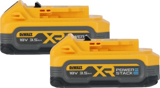 DeWalt Batteripakke DCBP318S2-XJ 3,5 ah, 2-Pakning