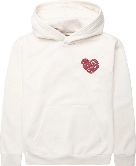 The North Face Teen G Brand Proud Relaxed Hoodie Gra Cream S