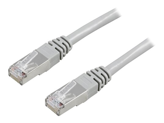 Deltaco Cat6 RJ-45 Koblingskabel 7m Grå - FTP Med Gullkontakt