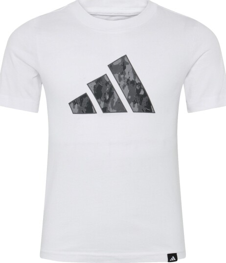 Adidas Sportswear J Camo T White 140