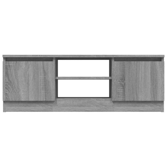 vidaXL TV-benk med dør grå sonoma 102x30x36 cm vidaXL TV-benk med dør grå sonoma 102x30x36 cm