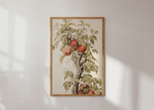 Plakat Epletre Kunstverk