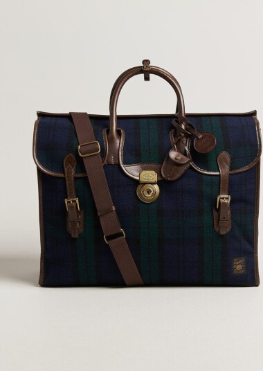 Polo Ralph Lauren Weekender Luggage Bag Blue/Green Multi