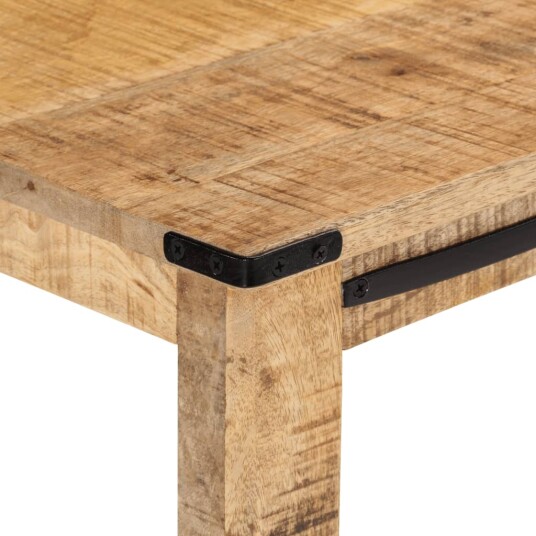 Konsollbord 100x35x75 cm heltre mango 374056