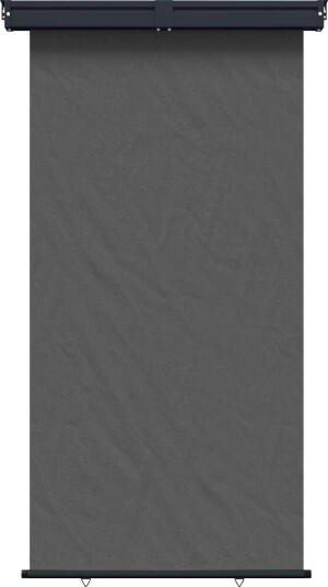 vidaXL Balkong Side Markise 160 x 250 cm 100% polyester jern stål