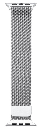 TRIACLE STEEL MESH REM APPLE WATCH 38/40/41 MM, SØLV