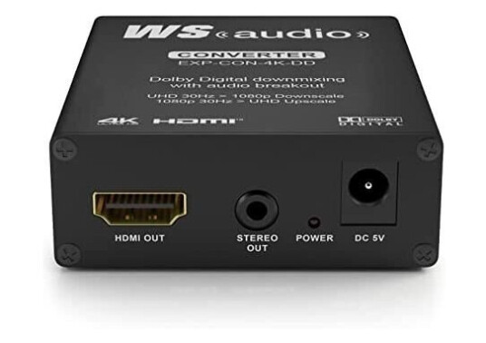 WyreStorm Express DAC (Coax og optisk) EXP-CON-DAC DOLBY DIGITAL til PCM 2ch