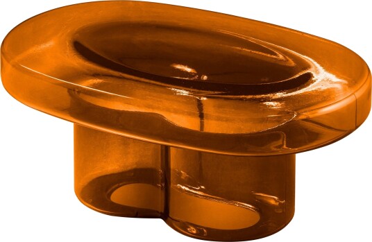 Soda Coffee Table 70x45 cm Amber