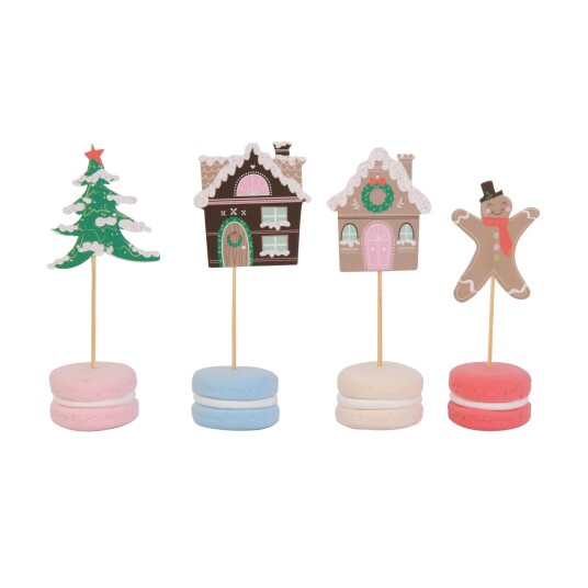 Cupcake Sett Pepperkakelandsby Pk/24 