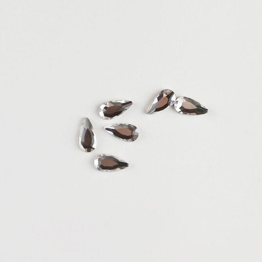 Brillbird Norge Rhinestone 10stk   Drop 5x3mm