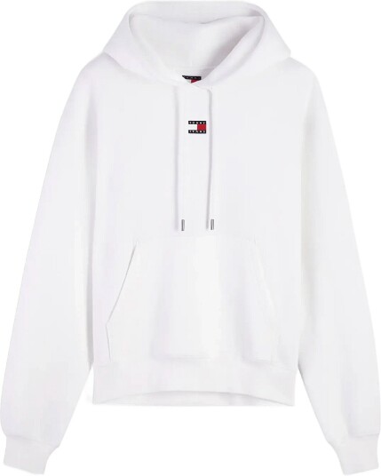Tommy Jeans Tjw Badge Hoodie Ext White XL
