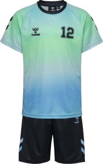 Hummel Shimmer treningssett til barn lichen blue 152