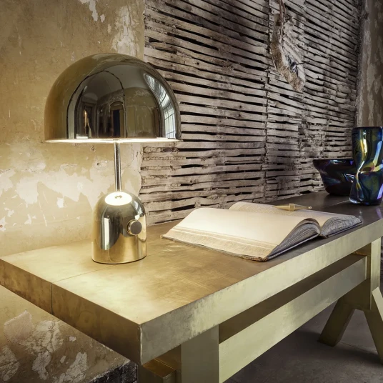 Tom Dixon Bell Table Gold LED