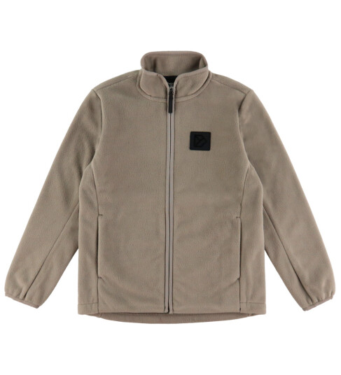 Didriksons Kids' Malakit Full Zip Ash Brown 130