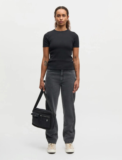 Mads Nørgaard Grace Jersey June Tee Black XL