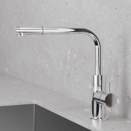 Scandtap Steel Accent 90 Kjokkenarmatur Classic Nei