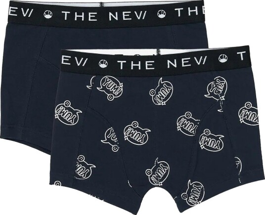 The New Tnthe New Boxers 2 Pack NAVY BLAZER 134/140