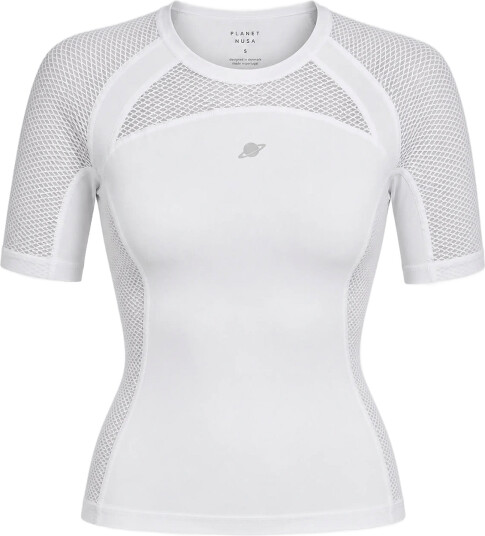 Planet Nusa Racket1 Short Sleeve White S