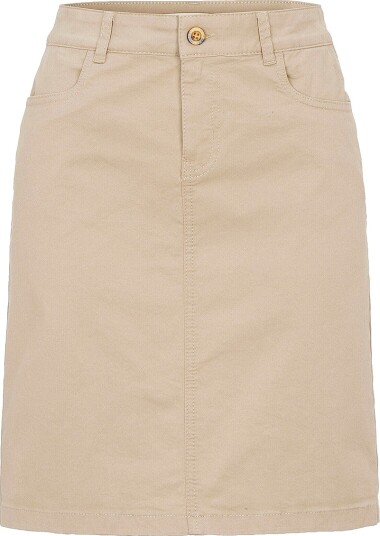 Newhouse Chino Skjørt Ally Beige Newhouse Chino Skjørt Ally Beige