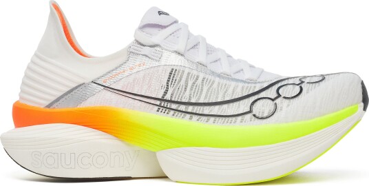 Saucony Unisex Endorphin Elite 2 White/vo2 38 Saucony Unisex Endorphin Elite 2 White/vo2 38