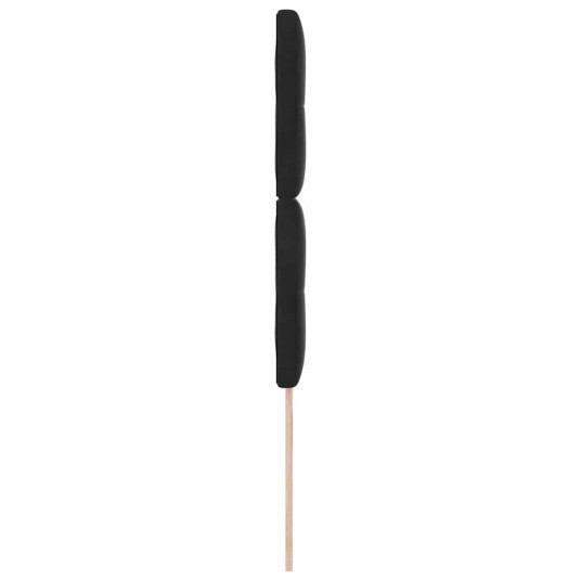 Sengegavl Med Knapp Tufting Svart 90 cm Fløyel Sengegavl Med Knapp Tufting Svart 90 cm Fløyel