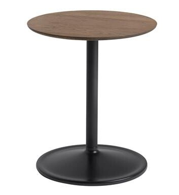 Muuto Soft Salongbord Røkt Eik/ Sort Ø41 H48 Muuto Soft Salongbord Røkt Eik/ Sort Ø41 H48