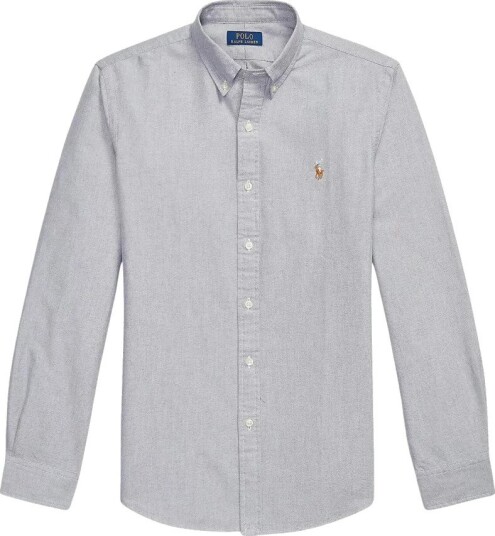 Polo Ralph Lauren Slim Fit Oxford Shirt   Blue   M